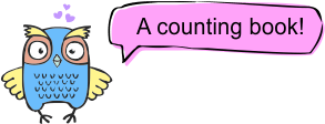 cartoon owls - a counting book