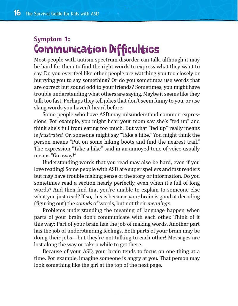 Survival Guide for Kids with Autism and Their Parents 10