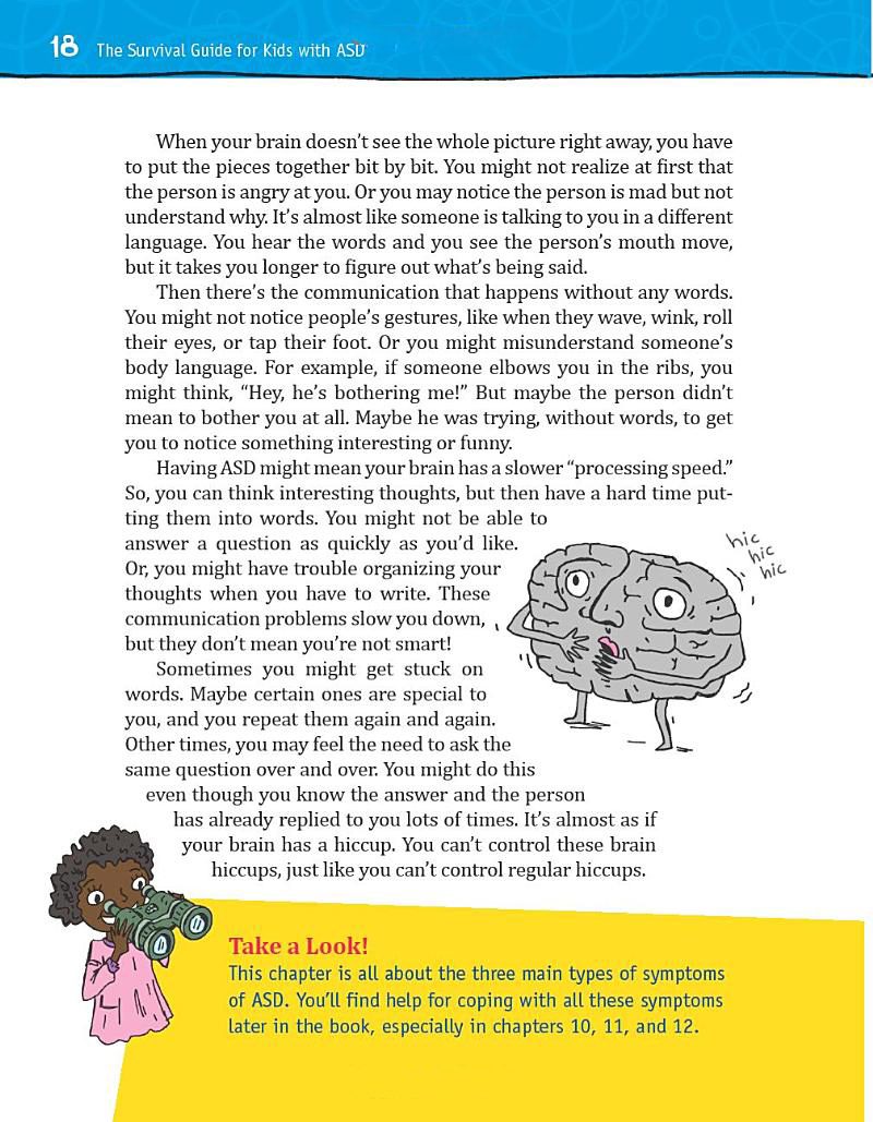 Survival Guide for Kids with Autism and Their Parents 12