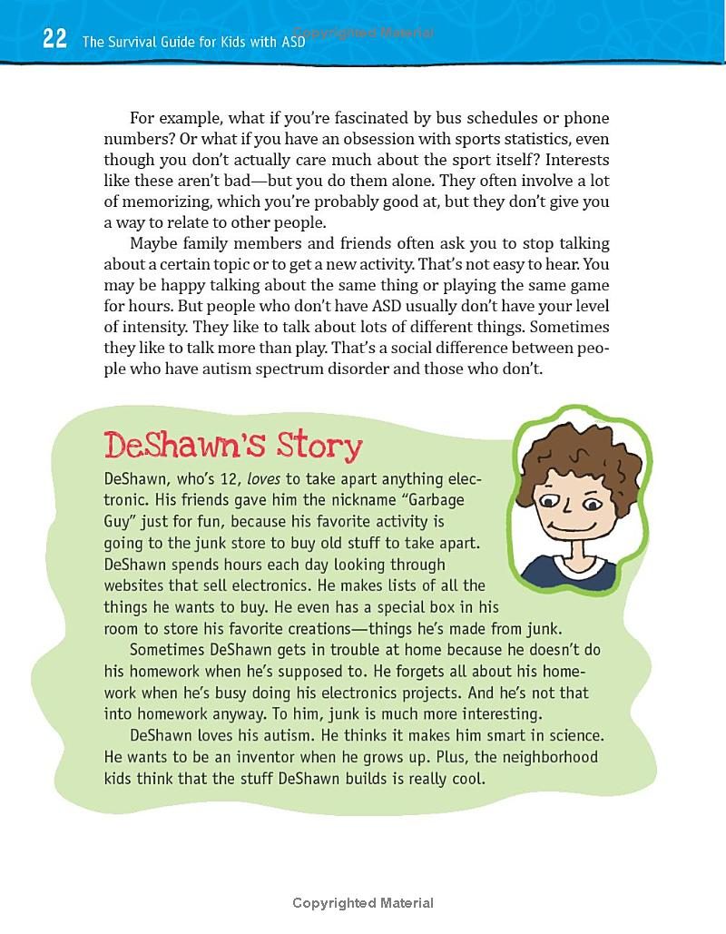 Survival Guide for Kids with Autism and Their Parents 16