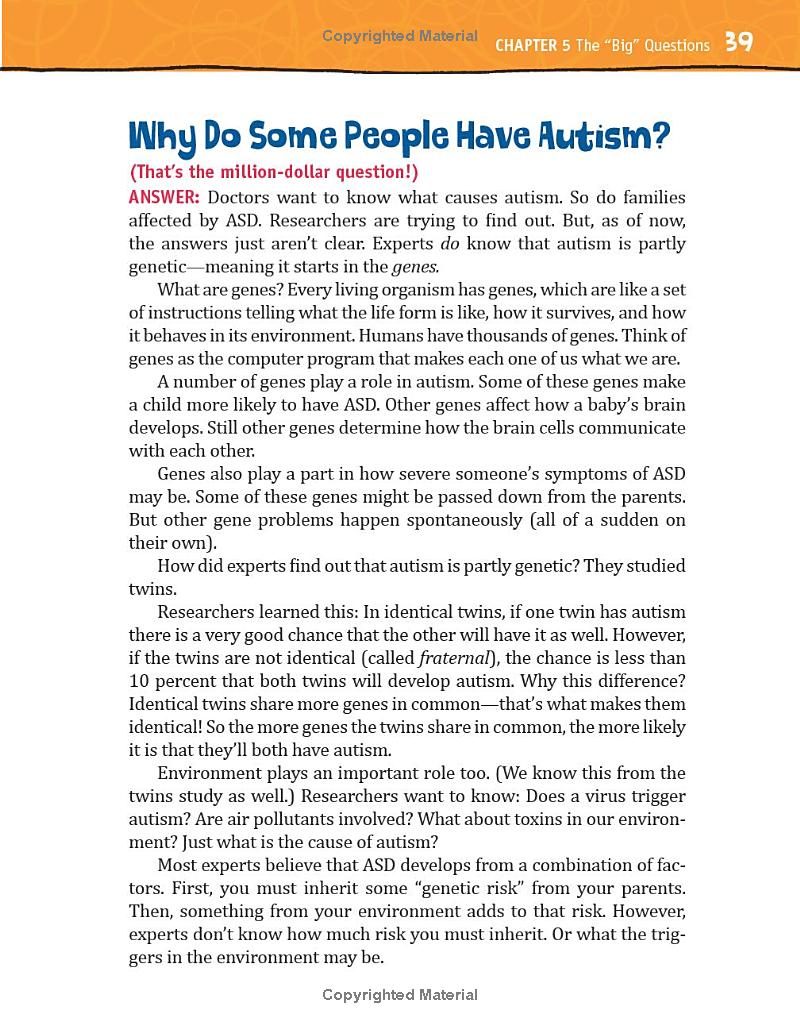 Survival Guide for Kids with Autism and Their Parents 30