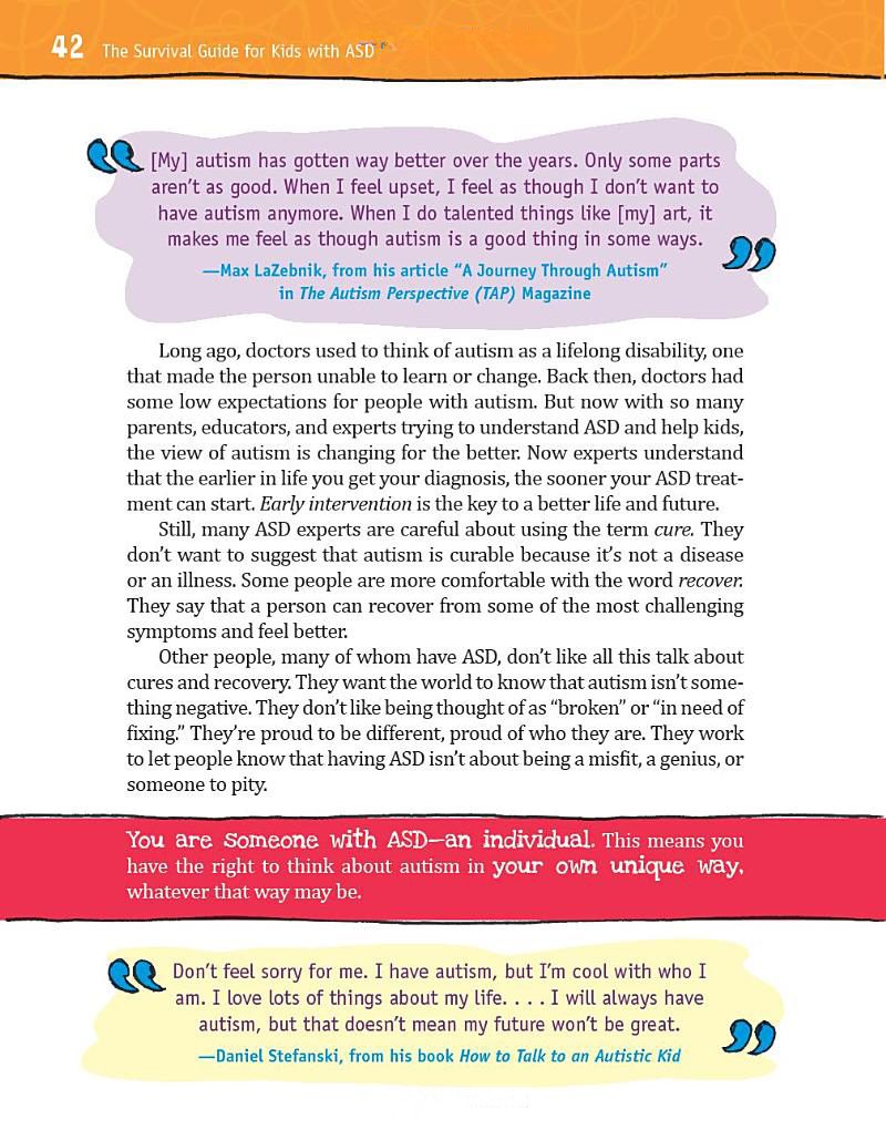 Survival Guide for Kids with Autism and Their Parents 33