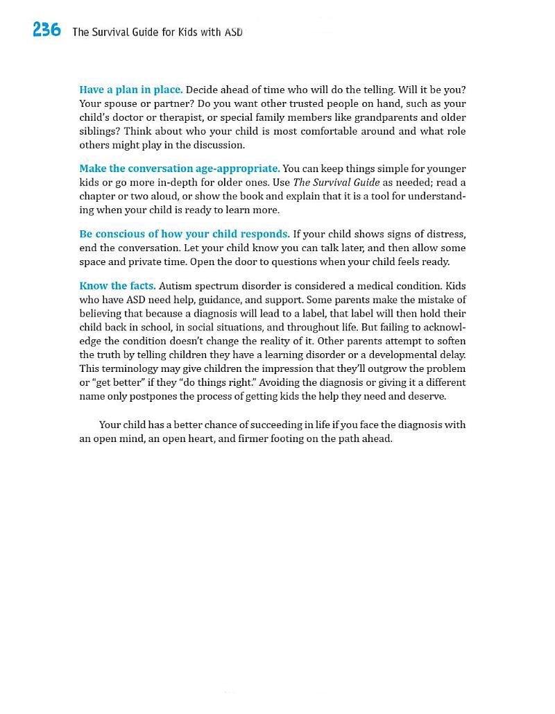 Survival Guide for Kids with Autism and Their Parents 54