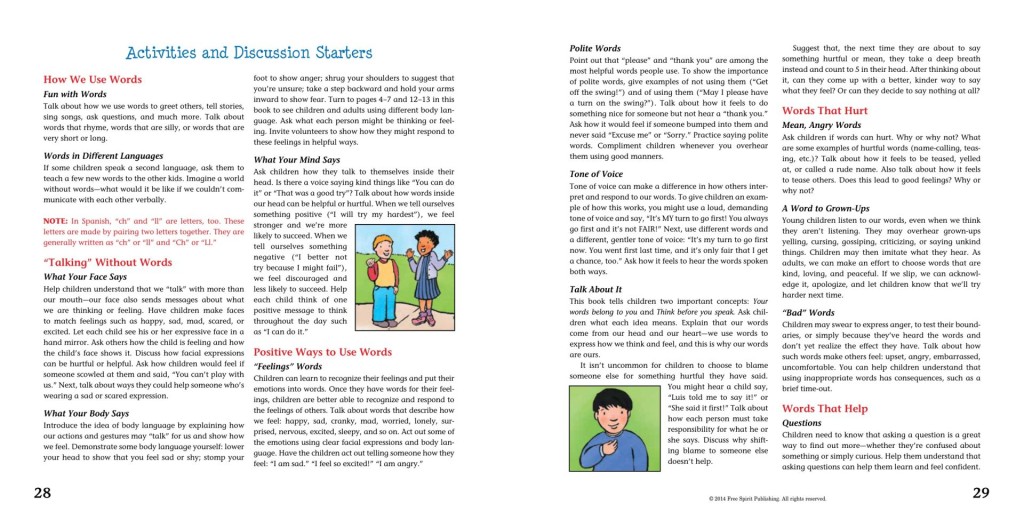 Words Are Not for Hurting